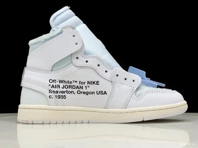 1 AQ0818-100 White Air Jordan High Off-White Retro 0513